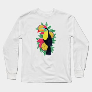 Tropical toucan Long Sleeve T-Shirt